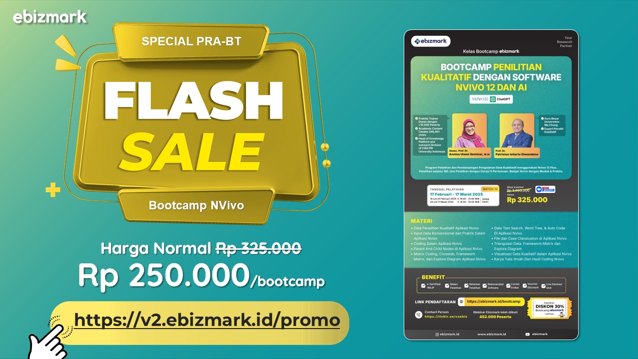 bundle-FLASH SALE DISKON BOOTCAMP NVIVO